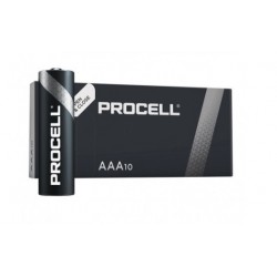 PILAS DURACELL PROCELL AAA 10 UNIDADES